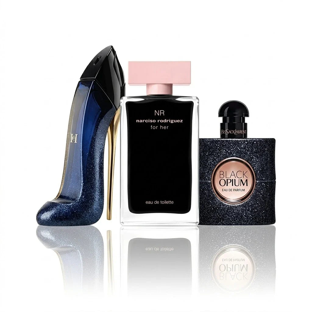 Magnetyczne Uwodzenie | YSL Black Opium, Carolina Herrera Good Girl e Narciso Rodriguez for Her